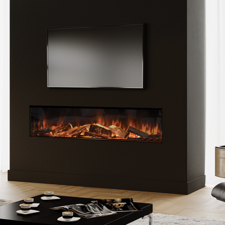 Evonic Electra 1800 Glass Fronted Fire