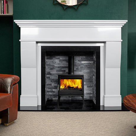 54" Estada Polar White Surround