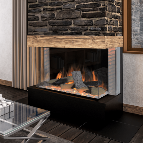 Evonic Halo 800 Tyrell White Quartz Electric Fire