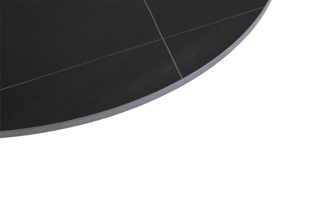 Stylish Black and White Round Coffee Table Set for Modern Living Rooms