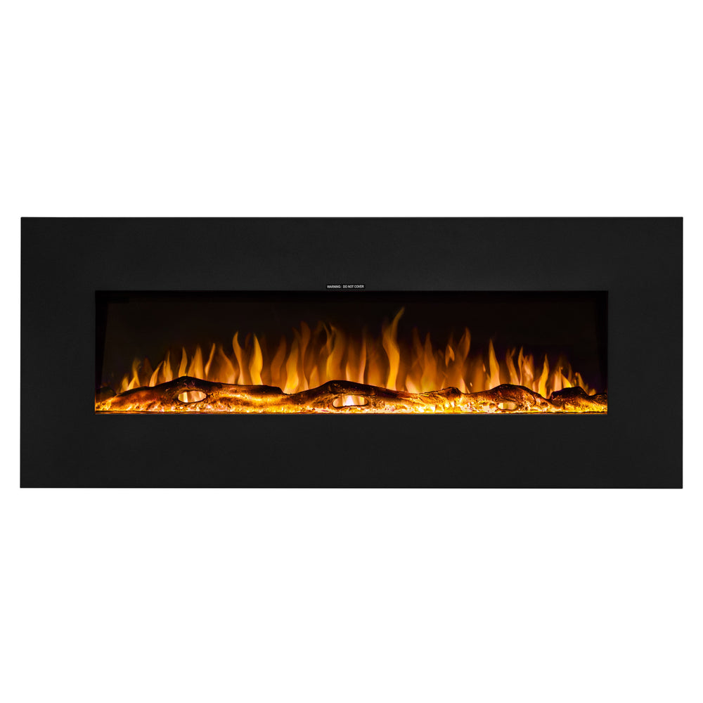 Ezee Glow 50" Zara Metal Wall Hung Fire