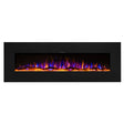 Ezee Glow 60" Grand Zara Metal Wall Hung Fire