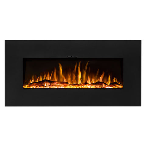 Ezee Glow 42" Mini Zara Metal Wall Hung Fire