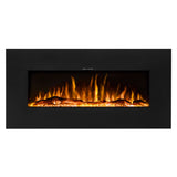 Ezee Glow 42" Mini Zara Metal Wall Hung Fire
