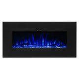 Ezee Glow 42" Mini Zara Metal Wall Hung Fire