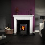 54 Antoinette Polished Polar White Surround