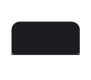 Floor Sheild  600x300mm  Steel  3mm thinkness -  - 105-890650