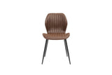Fontana Dining Chair - Tan PU
