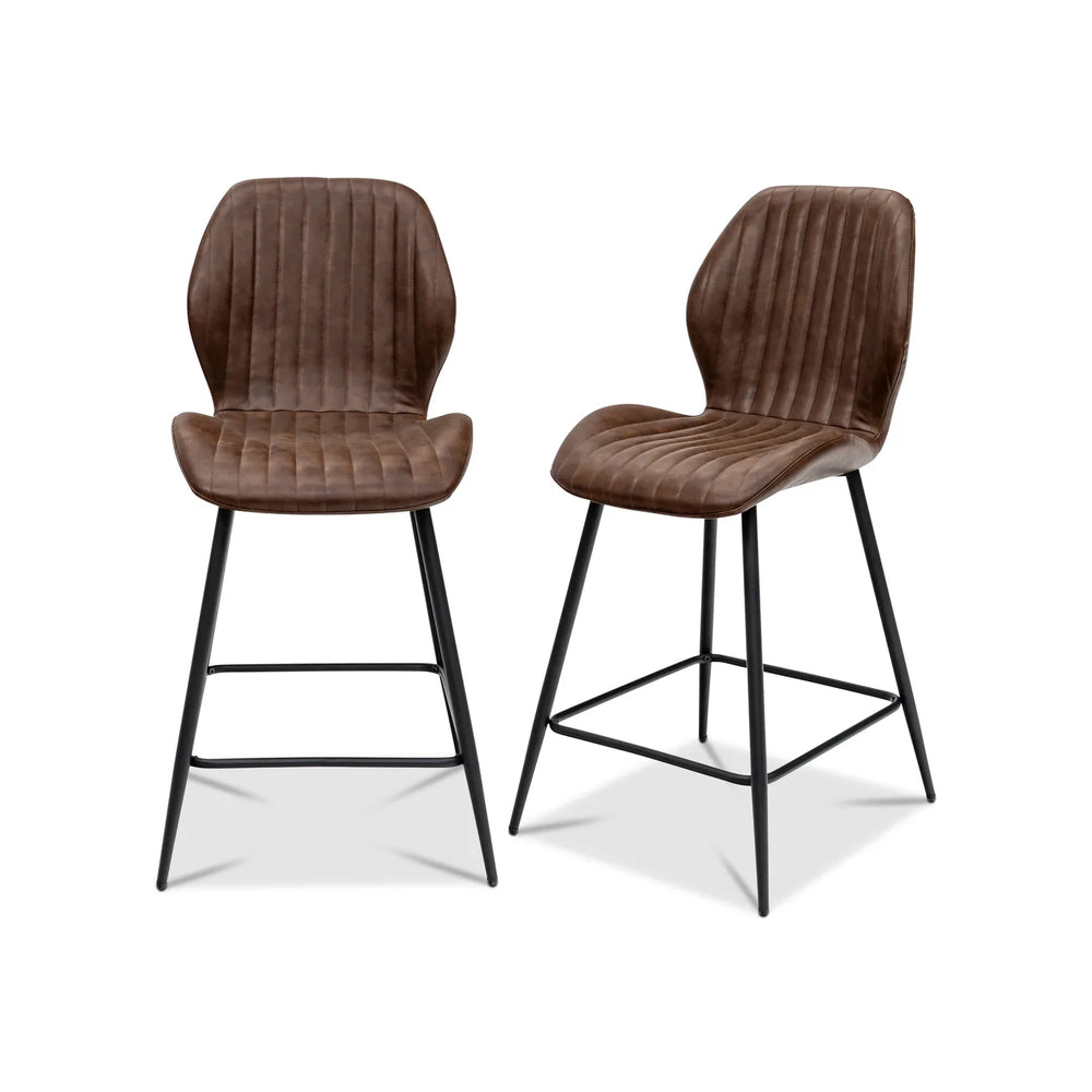 Fontana Counter Stool - Stone Pu
