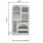 Geo Geo Tall Geometric Bookcase - View 4