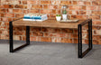 Cosmo Industrial Large Coffee Table made from reclaimed wood and metal