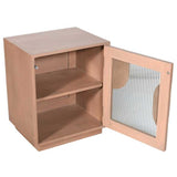 Indus Solid Wood Bedside Table - View 4