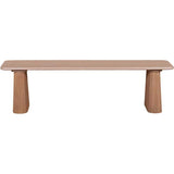 Indus Solid Wood Dining Bench - View 2