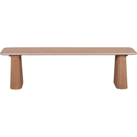 Indus Solid Wood Dining Bench - View 2