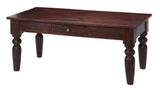 Jaipur Dark Mango Coffee Table made from solid mango wood