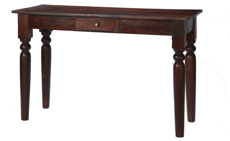 Jaipur Dark Mango Console Table made from solid mango wood