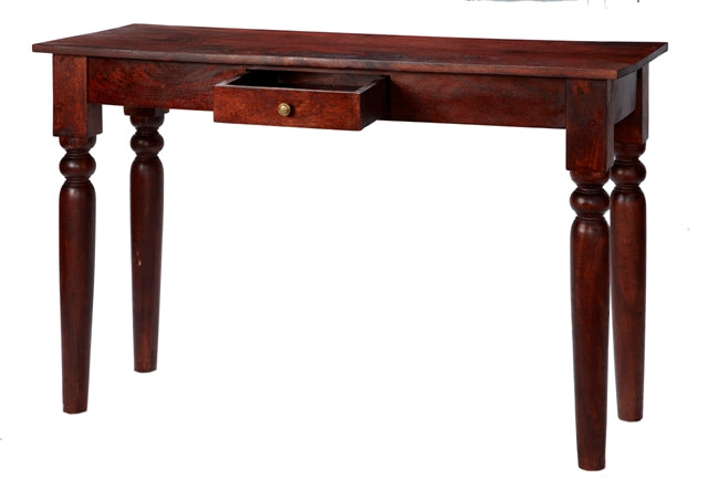 Jaipur Dark Mango Console Table made from solid mango wood