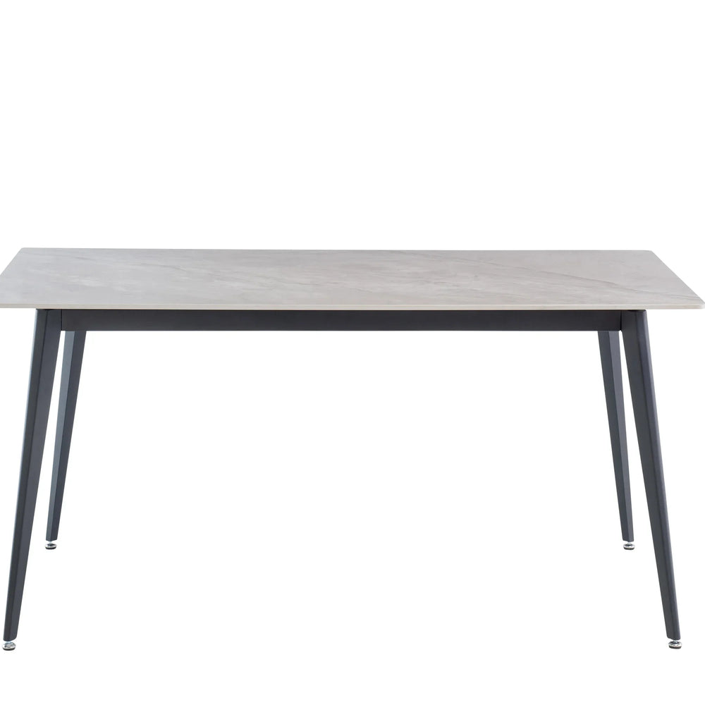 Elegant 1.6m Grey Dining Table for Modern Interiors