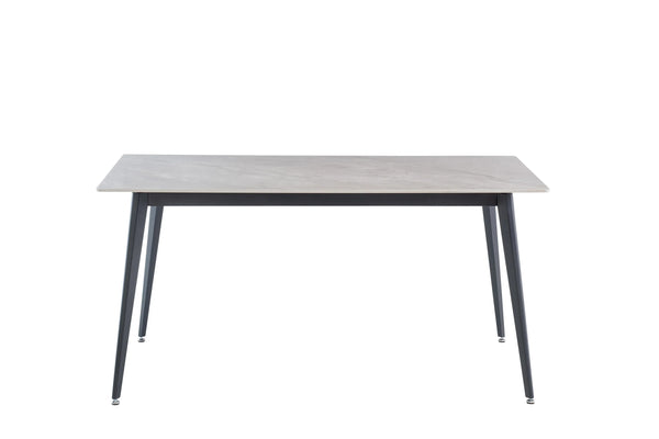 Elegant 1.6m Grey Dining Table for Modern Interiors
