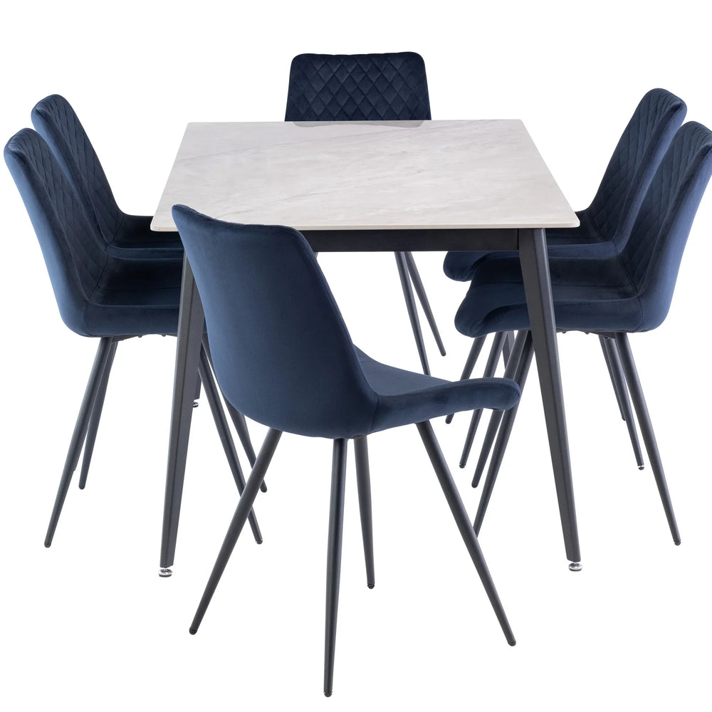 Elegant 1.6m Grey Dining Table for Modern Interiors