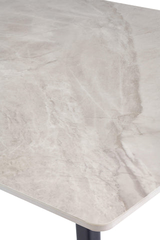 Elegant 1.6m Grey Dining Table for Modern Interiors