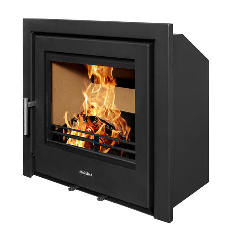 Mazona Eco Kinsale 550 6kW Stove With 3-Sided Steel Frame