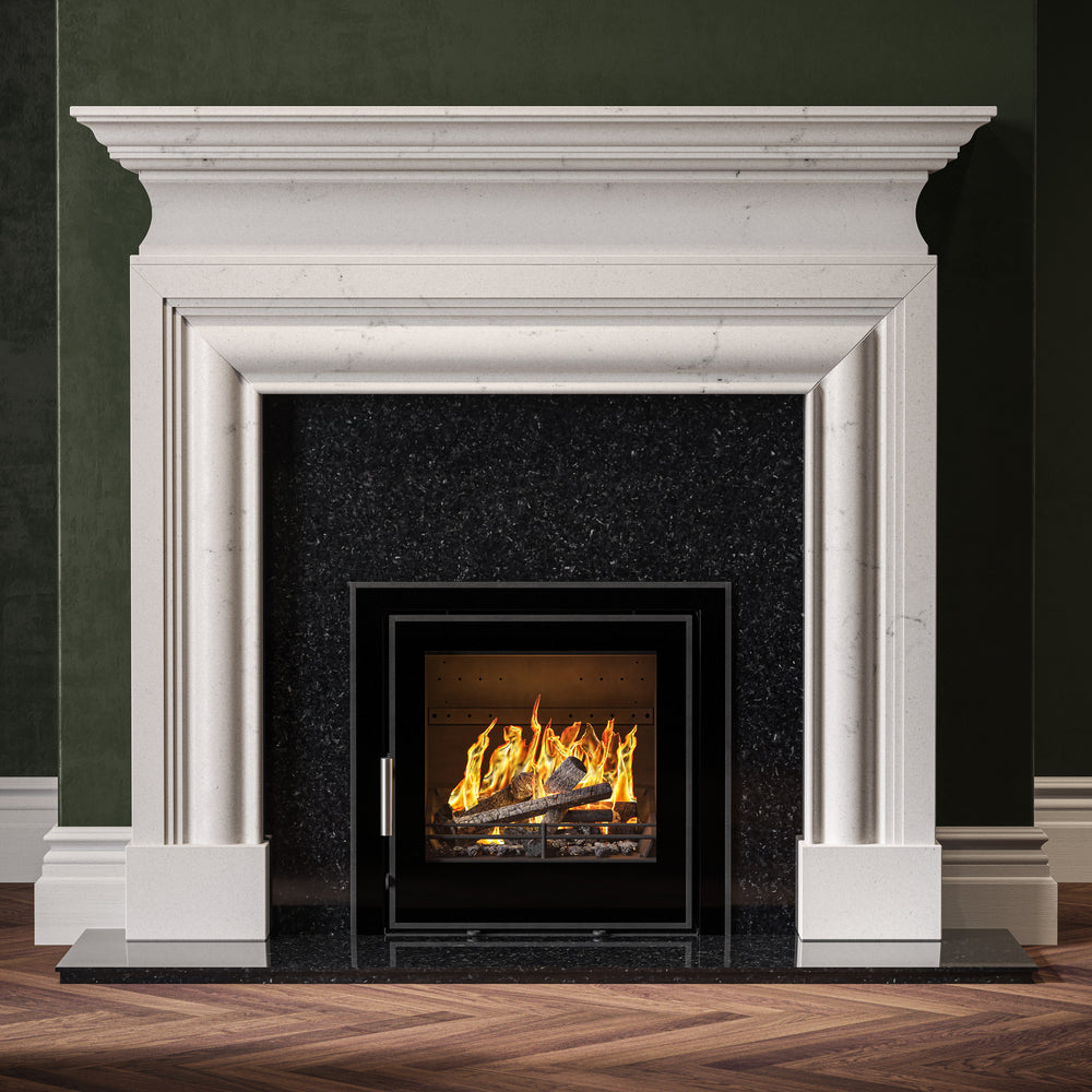 60" Wallace Honed Naples White Surround