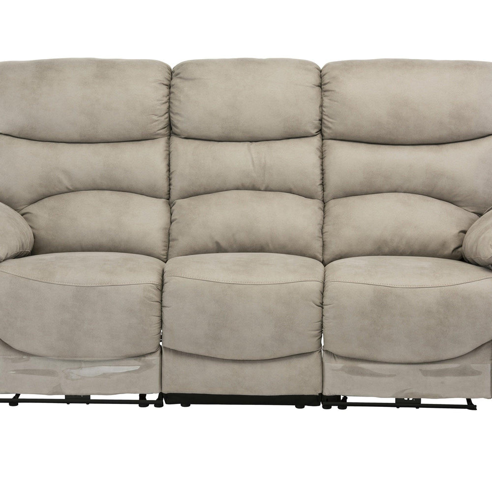 Natural 3-Seater Electric Recliner Sofa for Ultimate Comfort