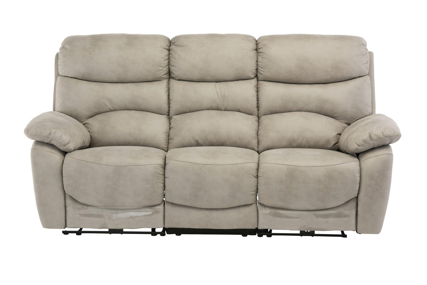 Natural 3-Seater Electric Recliner Sofa for Ultimate Comfort