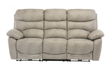 Natural 3-Seater Electric Recliner Sofa for Ultimate Comfort