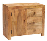 Toko Light Mango 3 Drawer Sideboard made from solid mango wood