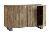 Baltic live edge large sideboard made of solid acacia wood