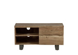 Baltic Live Edge 2 Drawer Small TV Stand in Acacia Wood