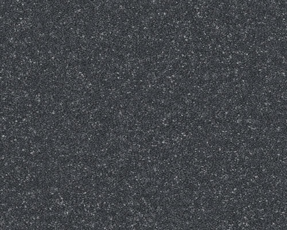 Dark grey textured carpet with a dense, speckled loop pile | Home Centre Direct UK