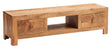 Toko Light Mango Wide Screen TV Unit made from solid hardwood