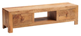 Toko Light Mango Wide Screen TV Unit made from solid hardwood