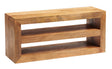 Toko Light Mango Open Media Unit made from solid mango wood