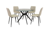 Elegant Stone Dining Chairs Set - Modern Comfort for Your Home