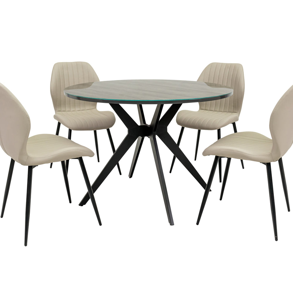 Stylish Stone PU Dining Chair for Modern Homes