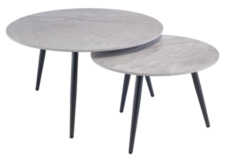 Stylish Grey Coffee Table with Modern Design for Living Room