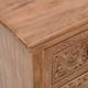 Artwork Mango Wood Bedside Table With Storage - View 5