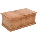 Artwork Mango Wood Coffee Table/Blanket Box - View 4