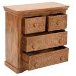 Artwork Mango Wood Chest Of Drawers - View 4