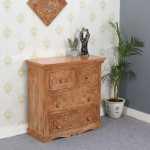 Artwork Mango Wood Chest Of Drawers - View 7