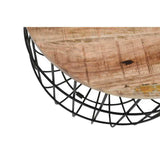 Surrey Solid Wood & Metal Wire Coffee Table - View 4