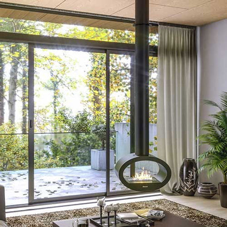 Bio-Ethanol Milan Wall Hung (Black) -  - 105-735671