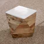Alfie Side Table Solid Mango Wood - View 9