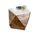 Alfie Side Table Solid Mango Wood - View 11