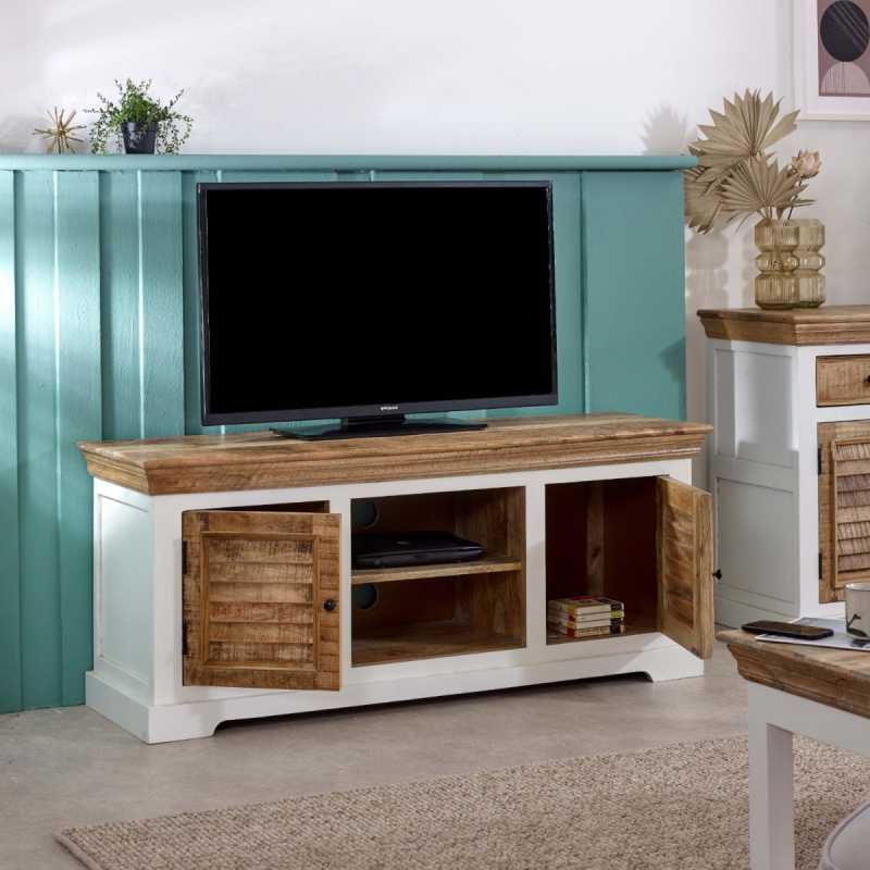 Alfie Tv Cabinet Upto 57" Solid Mango Wood