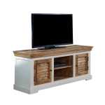 Alfie Tv Cabinet Upto 57" Solid Mango Wood - View 13